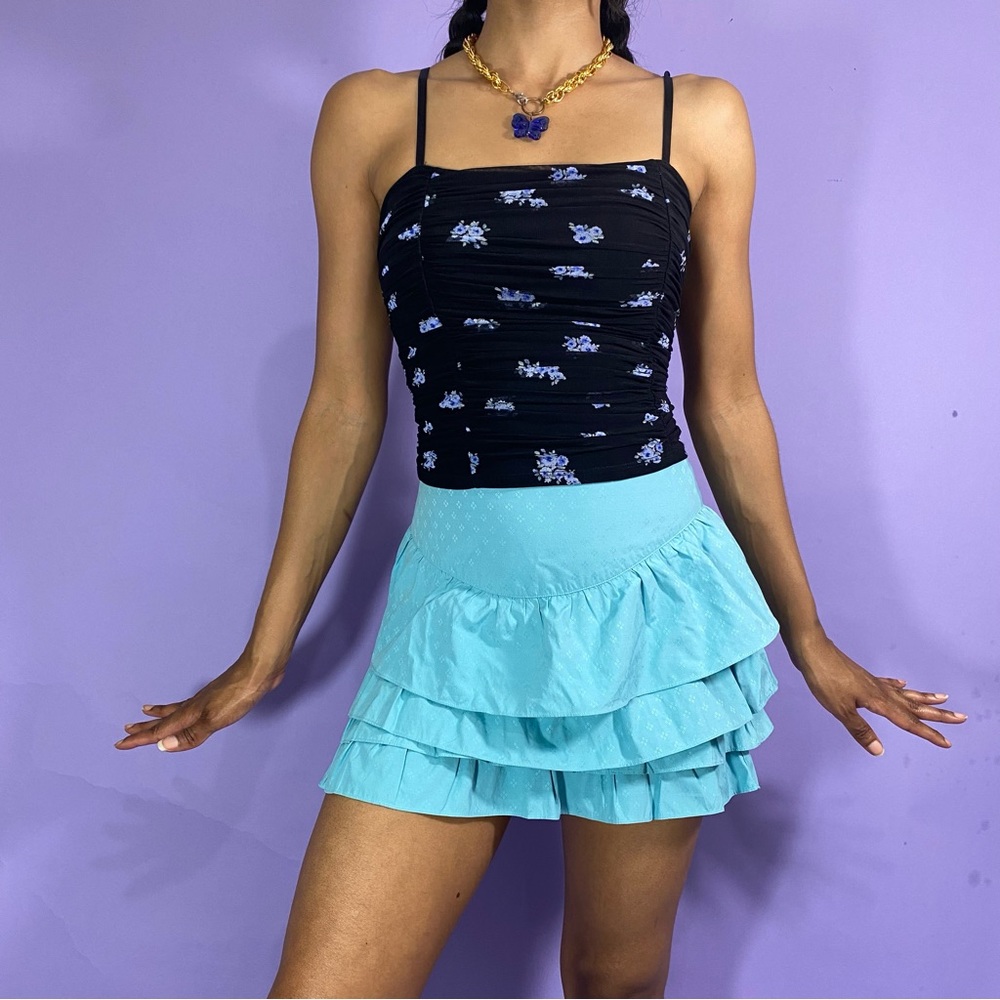 Ruched Floral Cami
